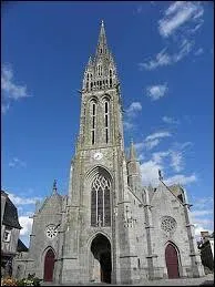 Voici l'église Notre-Dame-de-l'Assomption, à La Guerche-de-Bretagne. C'est une ville de la région ...