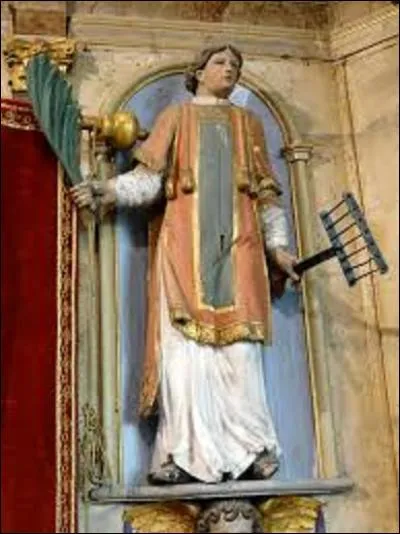 Saint martyr, né à Huesca (Espagne) entre 210 et 220, je fais la rencontre du futur pape Sixte II à Saragosse alors que je finis mes études. Devenu diacre en charge des richesses de l'Eglise que je devais redistribuer aux pauvres, j'attise la cupidité du préfet de Rome, Dacien. Torturé, je ne dis mot sur le trésor et finis ma vie sur un gril. Fêté le 10 août par les archivistes, je suis :