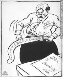 Que signifie l'expression "se serrer la ceinture" ?