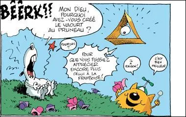 « J'ai mangé un yaourt aux fruits périmé de deux jours, je vais être malade ! ».