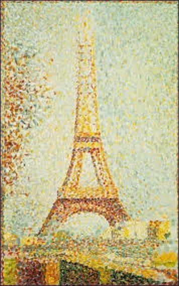À qui doit-on cette toile intitulée "La Tour Eiffel", peinte en 1889 ?