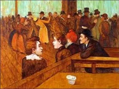 "Au Moulin de la Galette" est une huile sur toile peinte en 1889. Qui en est l'auteur ?