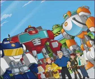 Quel est le dessin animé où des robots peuvent se transformer en voiture ?