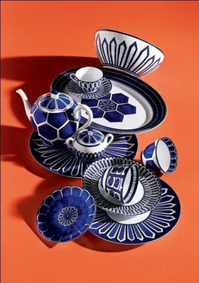 Quel est le nom de cette collection de porcelaine, de chez Hermès ?
