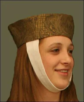 XIIIe siècle : quel nom donneriez-vous à ce couvre-chef porté par les femmes de cette époque ?