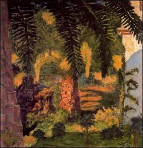 Qui a peint "Le palmier au Cannet" ?