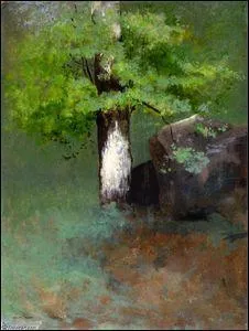 Qui a peint "L'arbre" ?