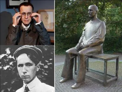 C'est un dramaturge, metteur en scène, critique théâtral et poète allemand. Ses opinions politiques (marxiste), le feront expulser des USA où il s'était réfugié. Malgré son retour en RDA, il deviendra Autrichien en 1950.
Qui est cette personne ?