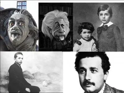 Cette personne est née le « jour de Pi », c'est-à-dire, un 14 mars. Il a la particularité d'avoir possédé plusieurs nationalités, d'avoir été « binational » plusieurs fois et, aussi, d'avoir été apatride. Nous le connaissons tous pour ses travaux en physique. Egalement il a inventé un appareil de correction auditive ! 
Qui est ce scientifique ?