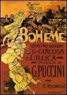 Combien de tableaux trouve-t-on dans l'op&eacute;ra "La Boh&egrave;me" de Giacomo Puccini ?