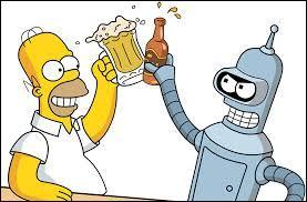 Qui tient le bar dans lequel est souvent servie la bière préférée d'Homer "Duff" ?