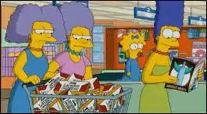 Quelle marque, portant le même nom qu'une ville dans le Wyoming aux États-Unis, est celle de ces cigarettes achetées par Patty et Selma ?