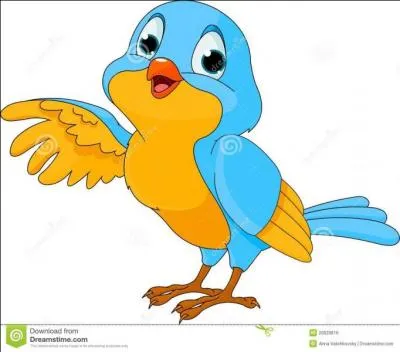 Chez nous celui-ci dit "cui-cui", et en Angleterre ?