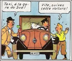 Encore une histoire de taxi. Quel ami Tintin essaye-t-il de sauver en prenant ce taxi dans "Le Crabe aux pinces d'or" ?