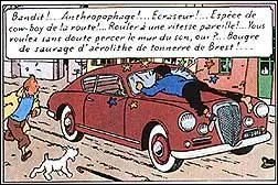 Quelle est cette voiture, conduite par un pilote italien ?