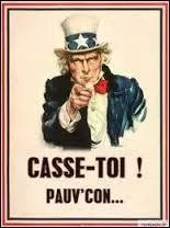 Quel homme politique a prononcé les paroles "Casse-toi, pauvre con ! " en réponse à une personne refusant sa poignée de main et lui ayant déclaré : "Ah non, touche-moi pas ! Tu me salis ! " ?