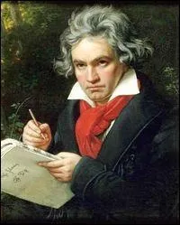 Le titre du final chanté de la neuvième symphonie de Beethoven est "L'Ode à..." :