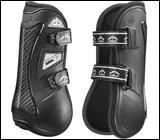 Lorsqu'on pose des guêtres, les boucles doivent être sur la face...