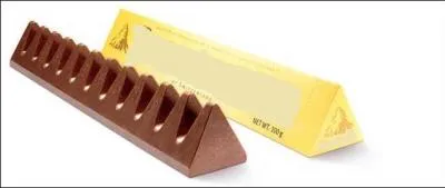 Comment se nomme cette marque de chocolat suisse vendue dans plus d'une centaine de pays sous forme de barre oblongue surmontée d'un prisme droit à base triangulaire ?