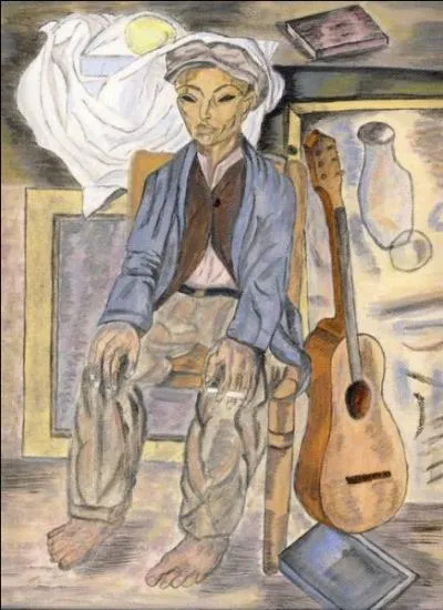 Qui a peint "Le gitan de Figueras" ?
