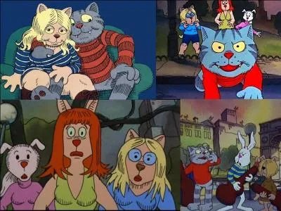 C'est un film d'animation pour adultes et américain. Il a été réalisé par Ralph Bakshi
Roger Carel, Serge Sauvion, Jacques Balutin font partie de distribution (doublage en Français du film).
Ce film a été le premier film d'animation à avoir reçu le classement « X » aux USA. Il est inspiré du personnage de la bande dessinée de Robert Crumb créé en 1959.
Quel est ce film ?