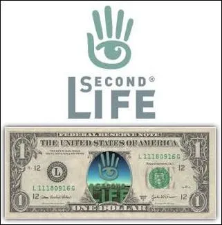 Dans le jeu "Second Life", l'argent virtuel se confond facilement avec l'argent bien réel ! Quelle monnaie votre avatar utilise-t-il dans ce jeu ?