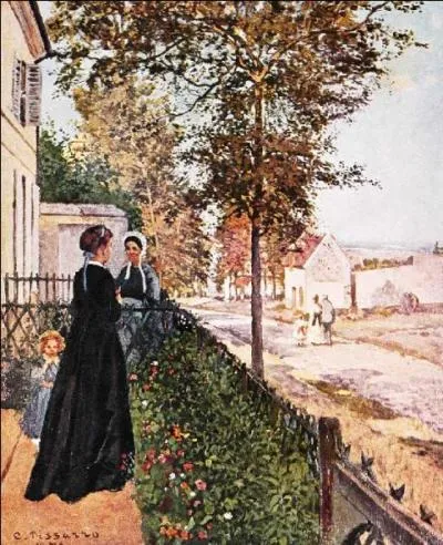 Qui a peint "La route de Rocquencourt" ?