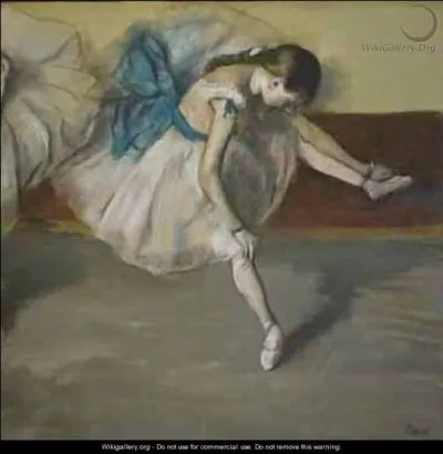 Qui a peint "Danseuse au repos" ?