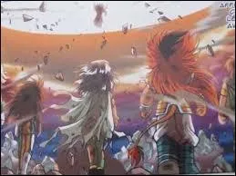 Jadina parvient à vaincre Anathos mais les deux s'évanouissent. Anathos parvient à se réveiller et se prépare à lancer :