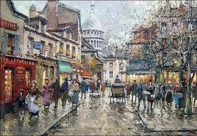 Qui a peint "La place du Tertre" ?