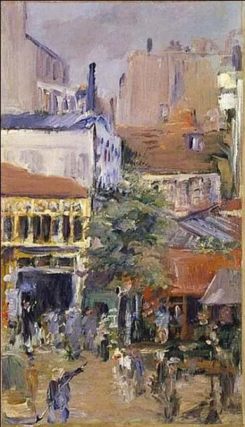 Qui a peint "Vue prise de la Place Clichy" ?