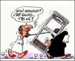 Que désigne le fameux "téléphone arabe" ?