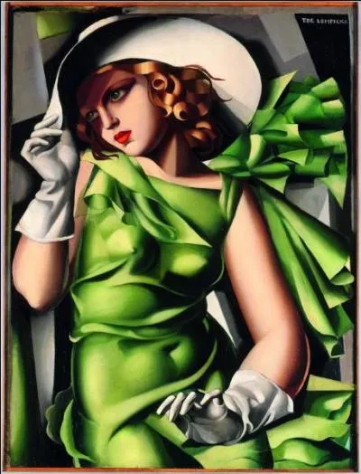 Qui a peint "Jeune fille en vert" ?
