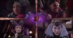 Quels sont les quatre méchants dont les enfants sont choisis pour l'autre royaume ?