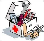 Quelle action fait-on dans le but de laver une plaie ?