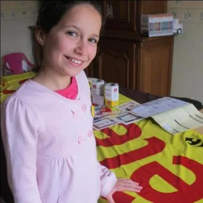 Pour quelle action de solidarité Marine, 10 ans, de Jaunay-Clan, est-elle mobilisée ?