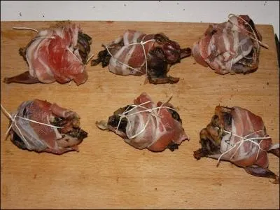 Plus parfumé, je vous offre "du gravé d'oiselets", c'est à dire....