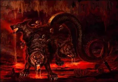 C'est une créature représentant un chien, elle vit dans les Enfers et garde les morts.