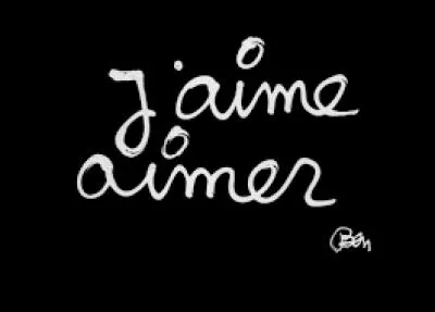 Qui chante "Je dis aime" ?