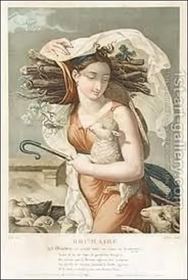 Créé pendant la Révolution française, le calendrier républicain fut utilisé de 1792 à 1806. Quel nom portait le mois d'automne commençant le 22 octobre et se terminant le 20 novembre ?