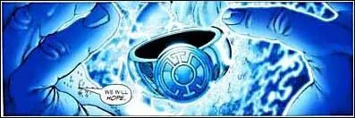Lequel de ces super-héros est déjà devenu un Blue Lantern au cours des différents événements de l'histoire DC Universe ?