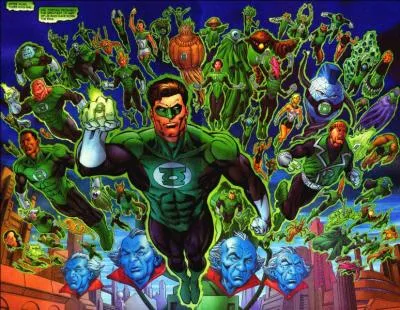 Approximativement, combien y a-t-il de Green Lantern en tout dans l'Univers ?