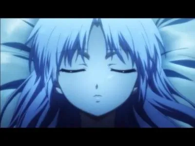 Quelle fut la première réaction qu'eut Tenshi quand Otonashi lui demanda pourquoi personne ne meurt dans ce monde ?