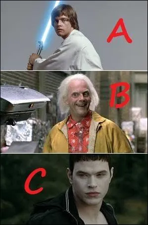 Retrouvez le personnage qui a un point commun avec le savant de la proposition B !