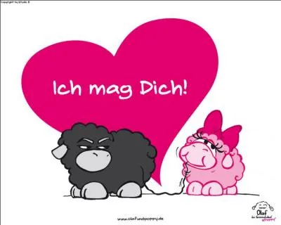 Comment dit-on "je t'aime" en allemand ? (être amoureux)