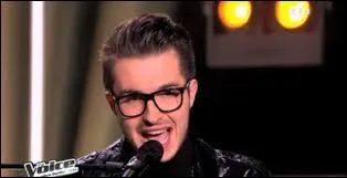 Quelle chanson a-t-il chantée lors des auditions à l'aveugle ?