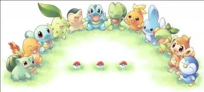 Quels sont les starters de cette version ?