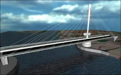 Lequel de ces ponts n'est pas un pont à haubans ?