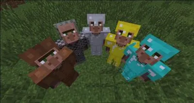 Comment s'appellent ces 5 armures selon l'ordre de l'image ?