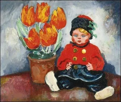 Qui a peint "La poupée russe aux tulipes" ?